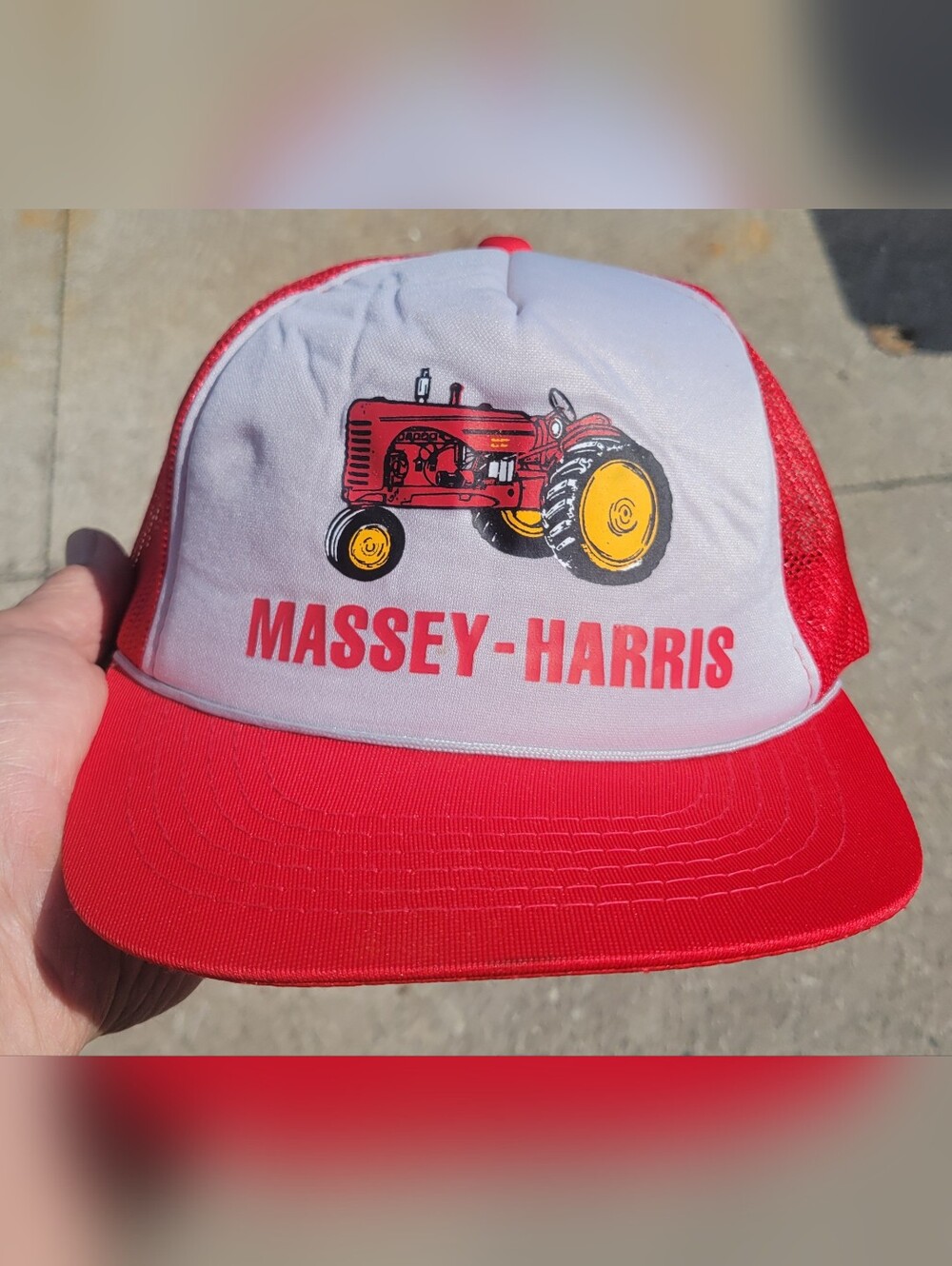 Vintage Massey-Harris Trucker Hat